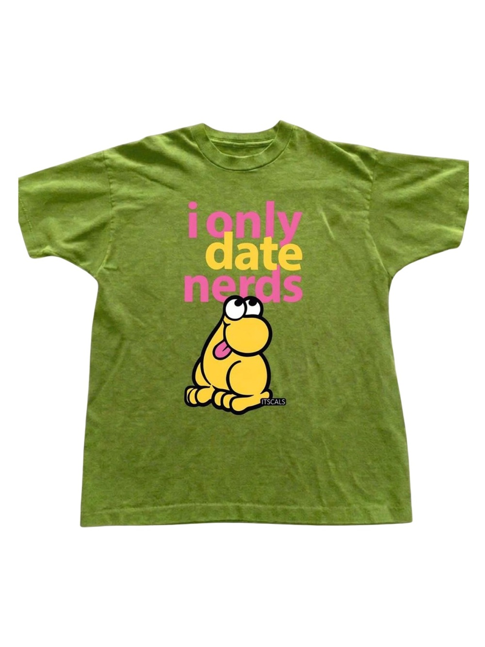 Gildan Green "I Only Date Nerds" Graphic Tee